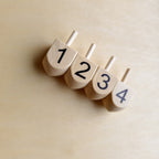 Wooden Dreidels for Hanukkah, Mixed Painted Set