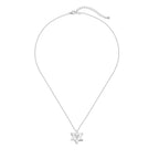Interlocked Star of David Necklace in 925 Sterling Silver