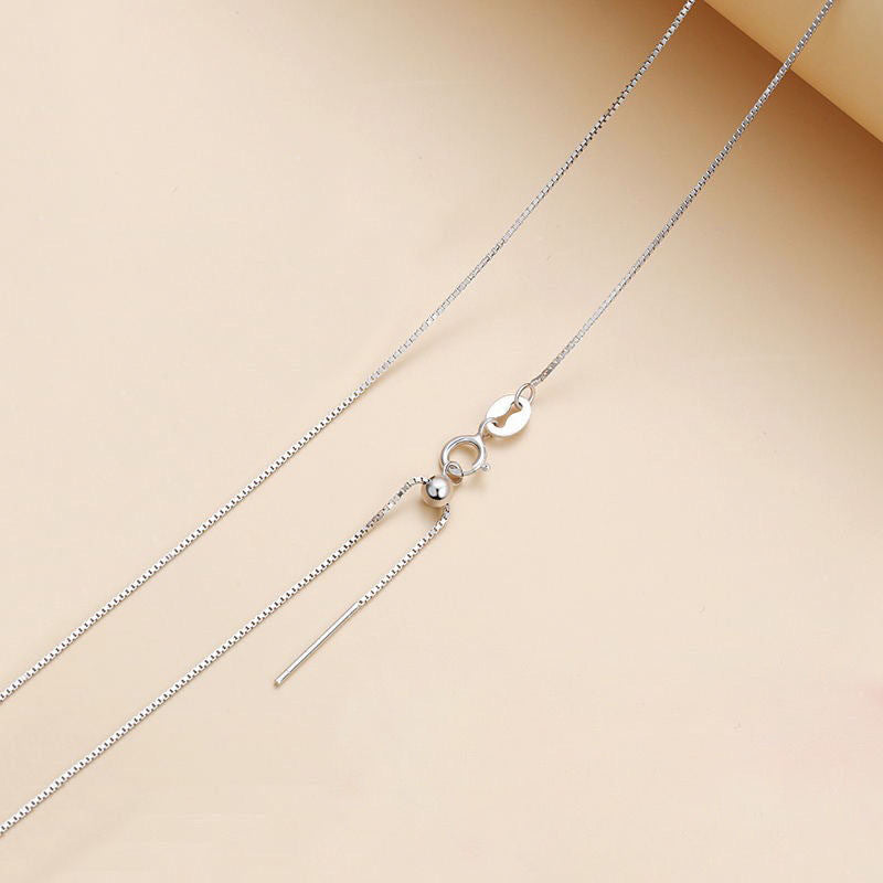 Mother and Daughter Star of David Necklace Set in 925 Sterling Silver
