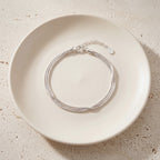 Three-Strand Snake Chain Bracelet in 925 Sterling Silver